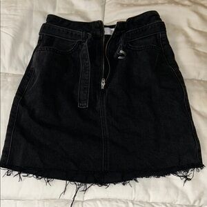 Hollister Black Mini Pencil Skirt Casual